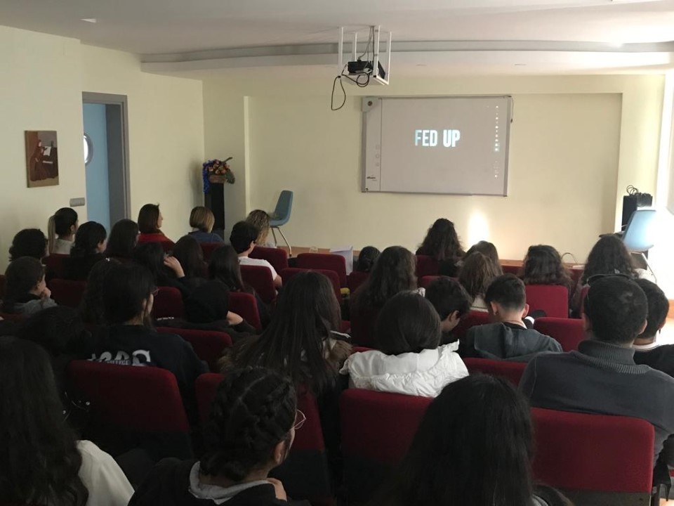 ÖZEL ÇAĞ FEN / ANADOLU LİSESİ ÖĞRENCİLERİ “FED UP”  BELGESELİNİ İZLEDİLER