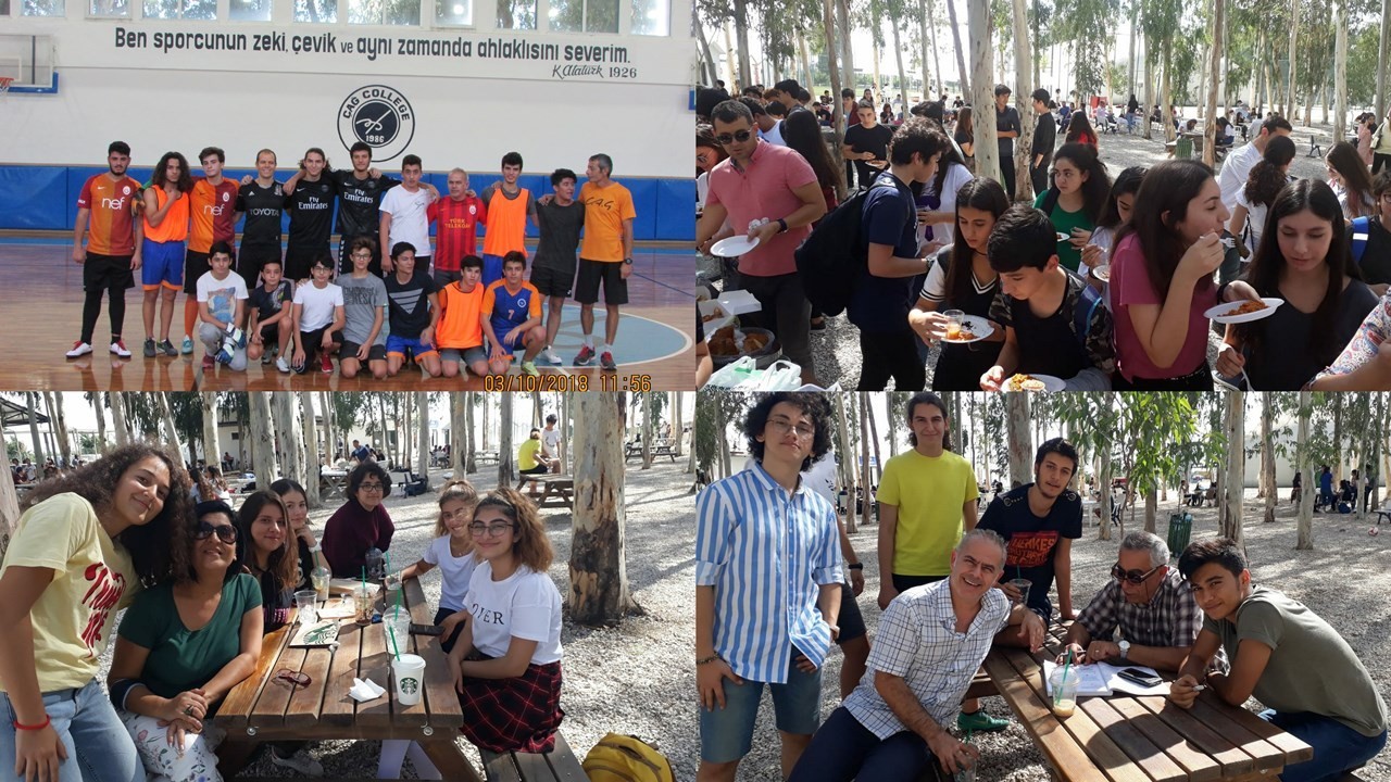 9. SINIFLAR TANIŞMA ÇAYINDA BİR ARAYA GELDİ