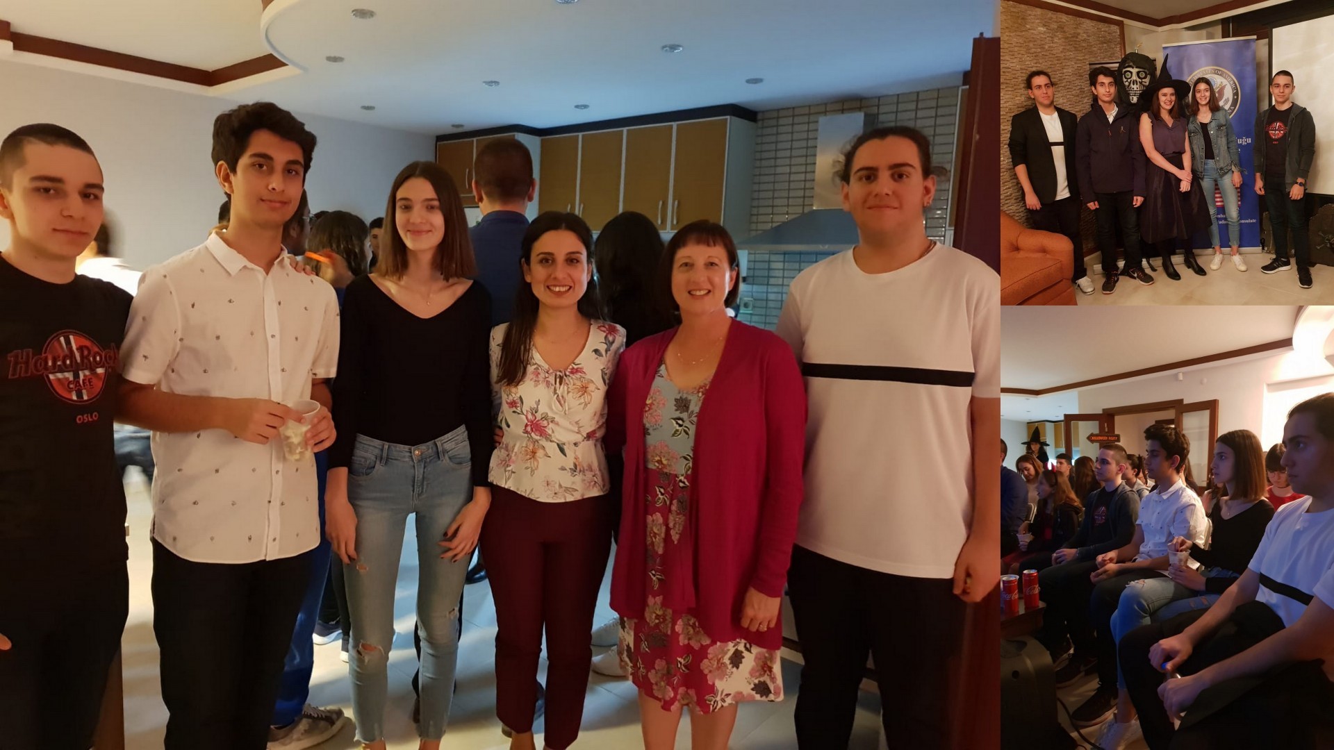 ozel cag koleji ogrencileri amerikan konsolosunun misafiriydi