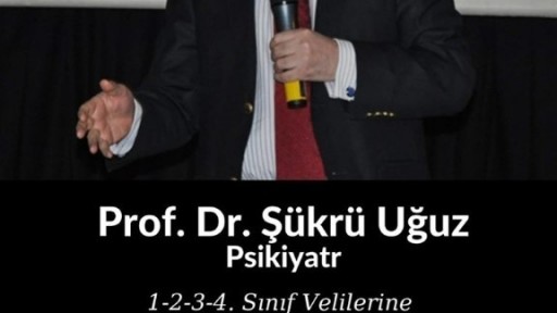 PROF.DR.ŞÜKRÜ UĞUZ'LA "ANNE BABA TUTUMLARI " SEMİNERİNE DAVETLİSİNİZ