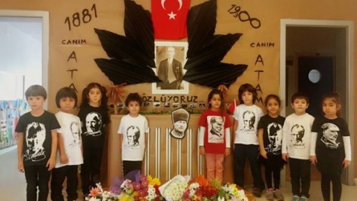 Minik Çağlılar kalplerindeki kocaman Atatürk sevgisi ile bugünün anlam ve önemini yaşadılar, yaşattılar.