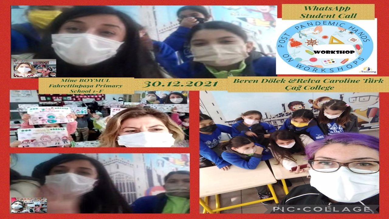 "POST PANDEMİC HANDS-ON WORKSHOPS FOR STUDENTS" PROJEMİZ DEVAM EDİYOR