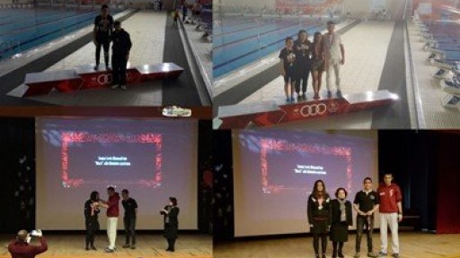 ÖZEL ÇAĞ ANADOLU LİSESİ ÖĞRENCİLERİ Okullar Arası Gençler Yüzme İl Birincilik Yarışmasında 6 DALDA BİRİNCİLİK ALDI