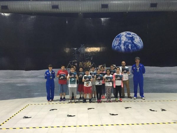 Özel Çağ Ortaokulu öğrencileri Uzay Kampı\'nda