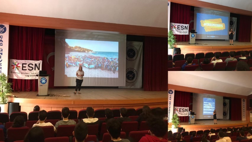 ÖZEL ÇAĞ FEN / ANADOLU / FEN ve TEKNOLOJİ LİSESİ ÖĞRENCİLERİ ERASMUSDAYS ETKİNLİĞİNDEYDİ